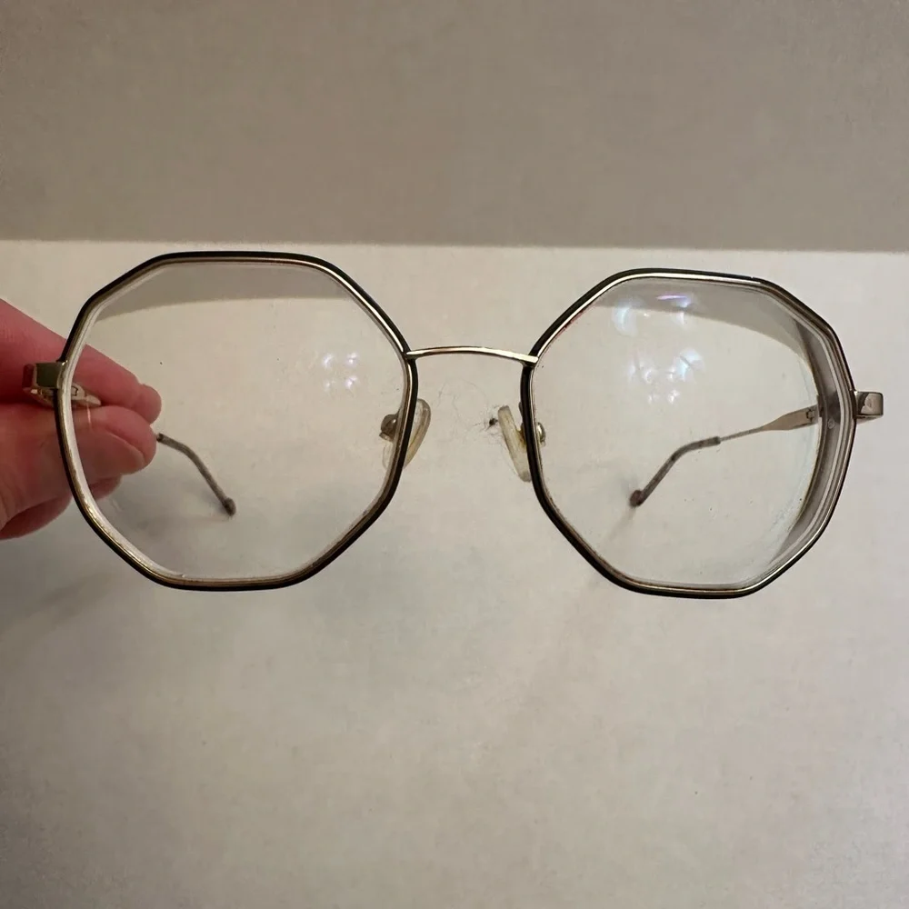 LIU JO LJ 2131 717  Authentic Eyeglasses Frames 54 18 135 Ivory Gold With‎ Case